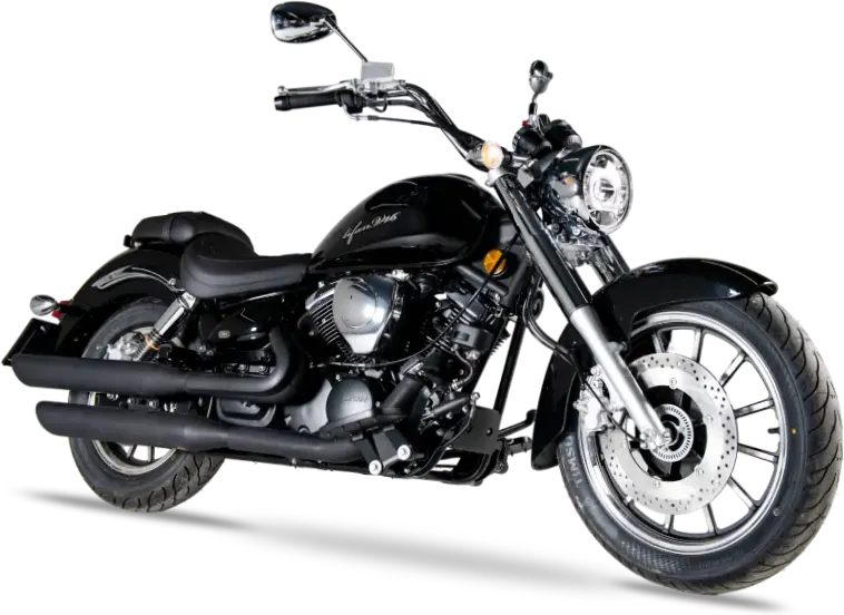 Lifan V 16 chopper motosiklet, yandan görünüm