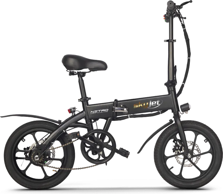 Skyjet S25 elektrikli bisiklet, yandan görünüm