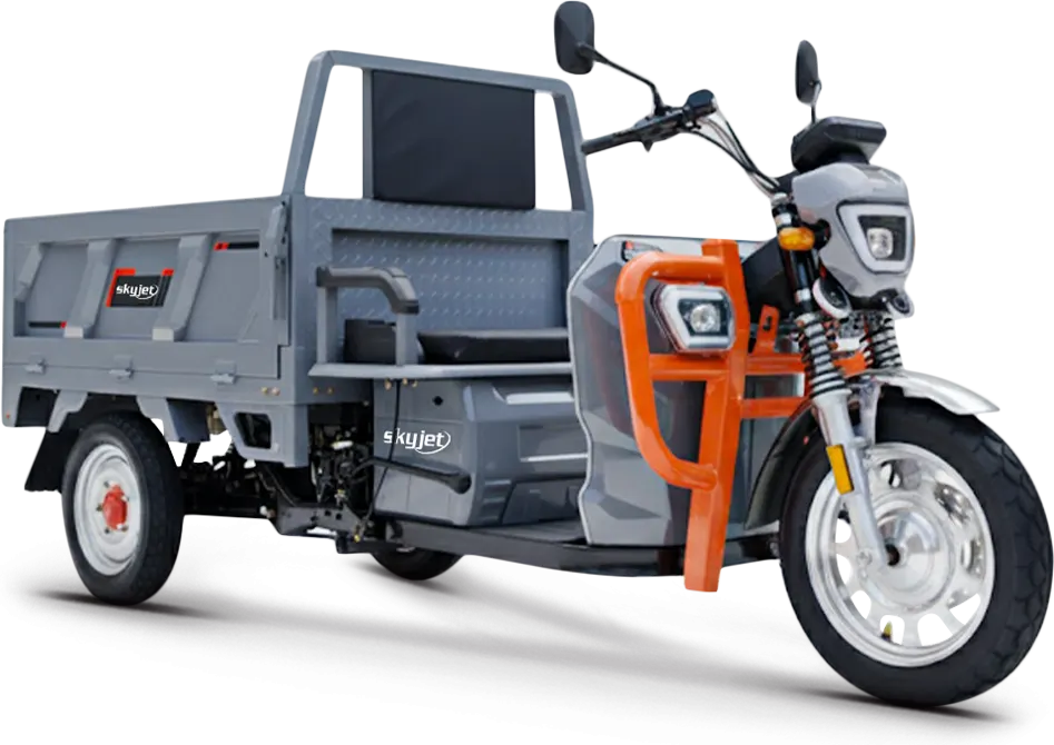 Skyjet Smart Pro elektrikli üç tekerlekli araç, yandan görünüm